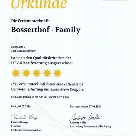 Bosserthof * Donaueschingen