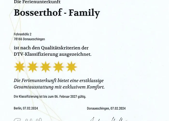 Bosserthof * Donaueschingen